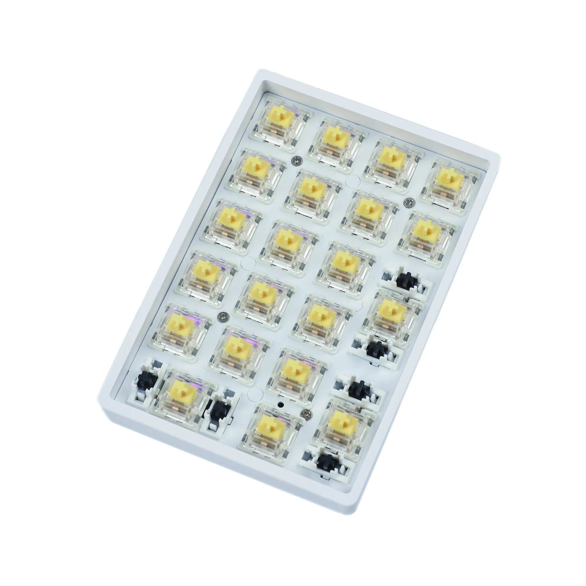 Chave Numpad Gk21s Gk21 Hotswap Rgb Kit Caixa de Plástico Bluetooth Driver Independente tipo c Lol Photoshop Teclado Mecânico 20 21 - Imagem 2