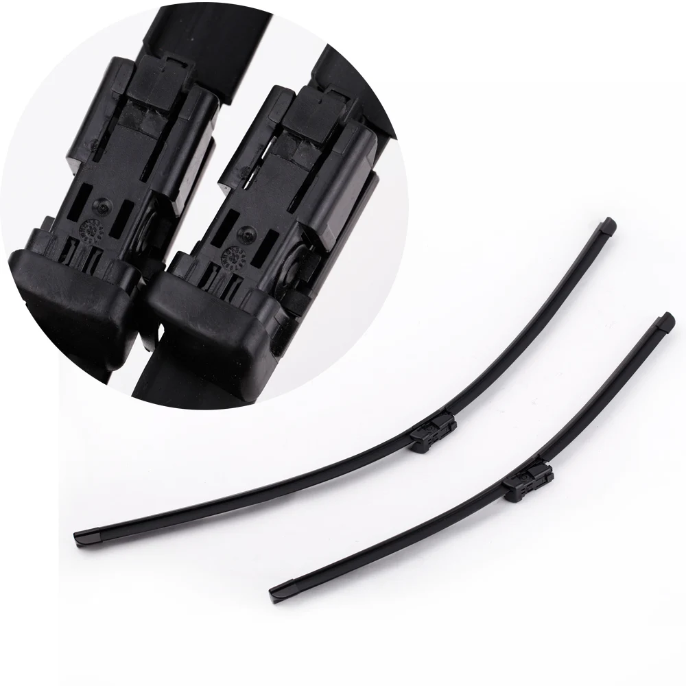 2 шт. 2"+ 20" лезвия очистителей лобового стекла автомобиля аксессуары bracketless Arm Blade для VOLVO C30 V50 S80 XC70