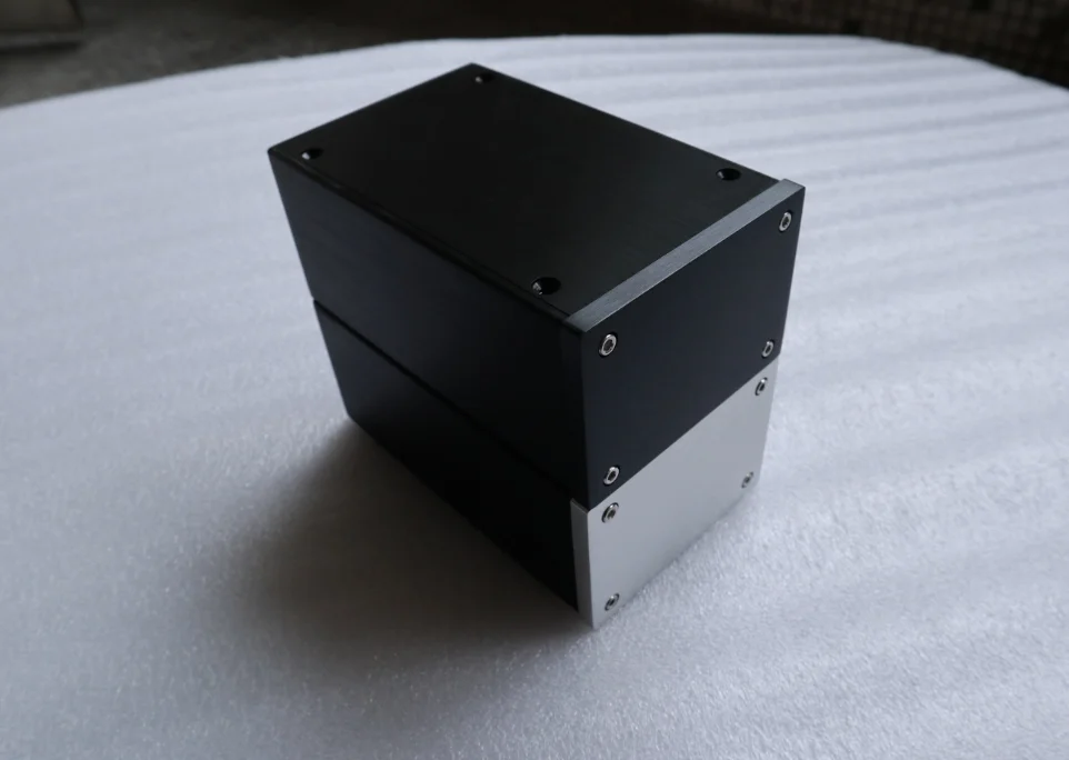 Full aluminum HIFI audio PSU chassis 1070 amplifier enclosure mini desktop box dac case