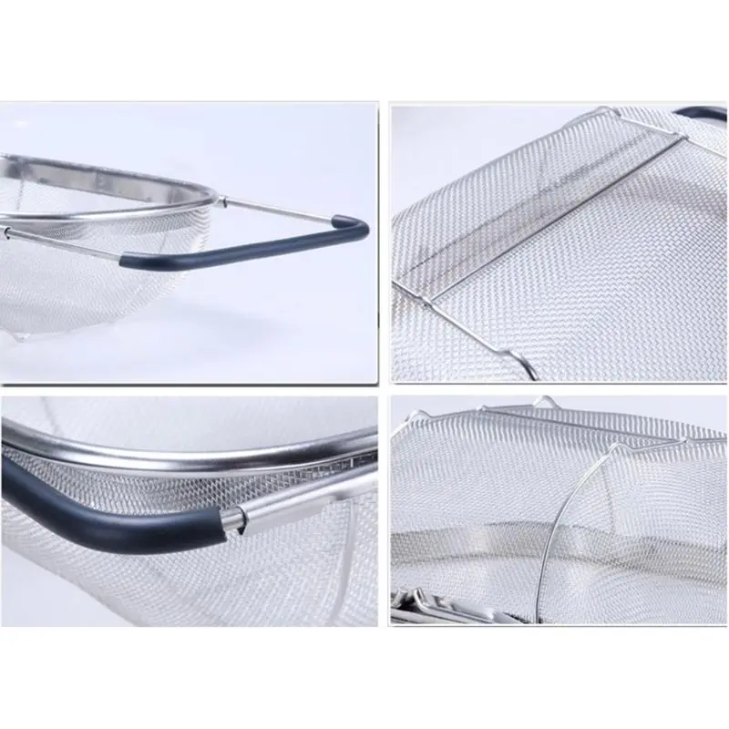 Kitchenware, high quality stainless steel oval drain. Rinse fruits and vegetable