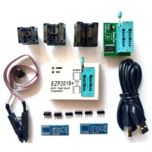EZP2019+ высокоскоростной USB SPI программатор поддержка 24 25 93 EEPROM Флэш-микросхемы биоса могут быть добавлены самостоятельно(24 25 SPI Flash 93