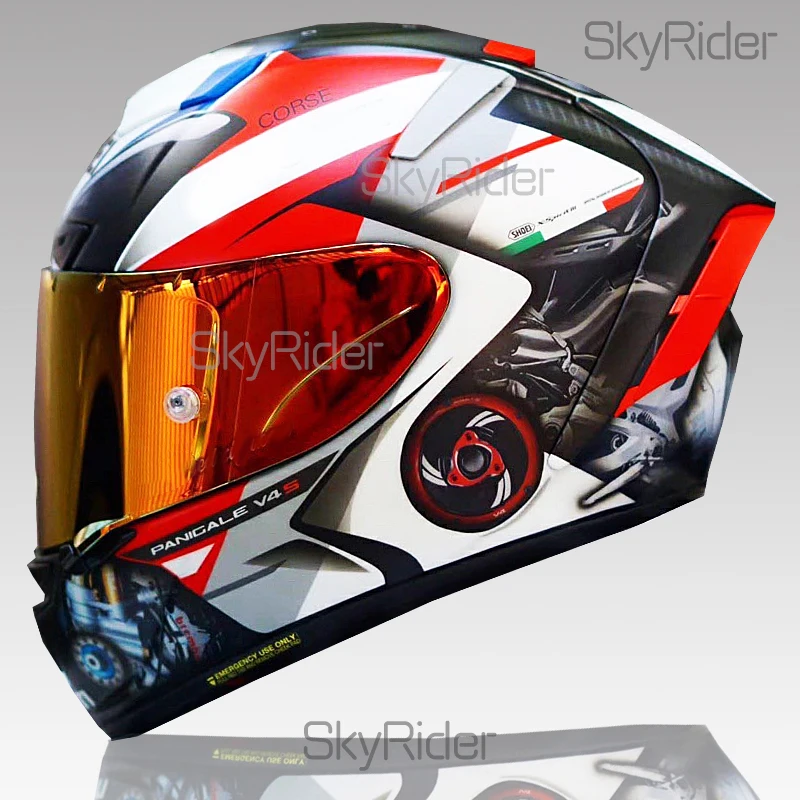 Полнолицевой мотоциклетный шлем X14 white du Riding Motocross Racing Motobike helmet Casco De Motocicleta |