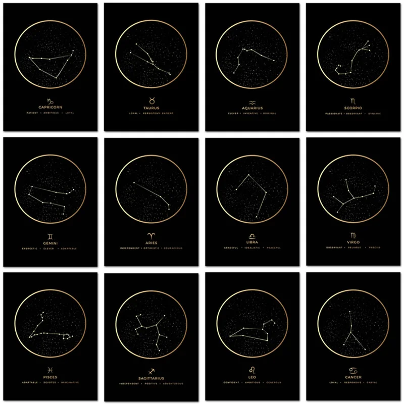 Black-Constellation-DIY-Diamond-Painting-Cross-Stitch-5D-Full-Square-Drill-Zodiac-Birthday-Embroidery-Mosaic-Home