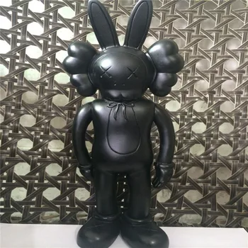 

Kaw s Hot Sale 30cm Bear Bricklys Action Figures Blocks Bears STAR PVC Dolls Collectible Models Toys KAW Free shippingKas