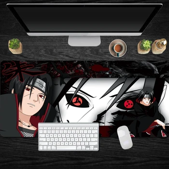 

XXL Mouse Pad Itachi Beautiful Eyes Professional Gaming Mousepad Gamer To Keyboard Mouse Mats Game Computer Desk Padmouse 90x40