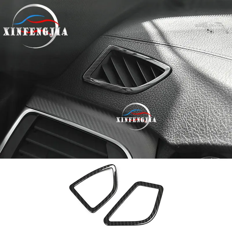 

For BMW 3 4 Series 3GT F34 F36 F30 13-18 Carbon Fiber Color Center Upper Air Vent Outlet Frame Trim