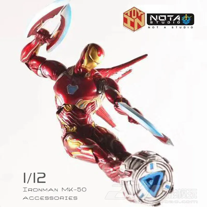 Spot IN TOY 1/12 Железный человек MK50 набор аксессуаров нано Броня reimpresión figura modelo