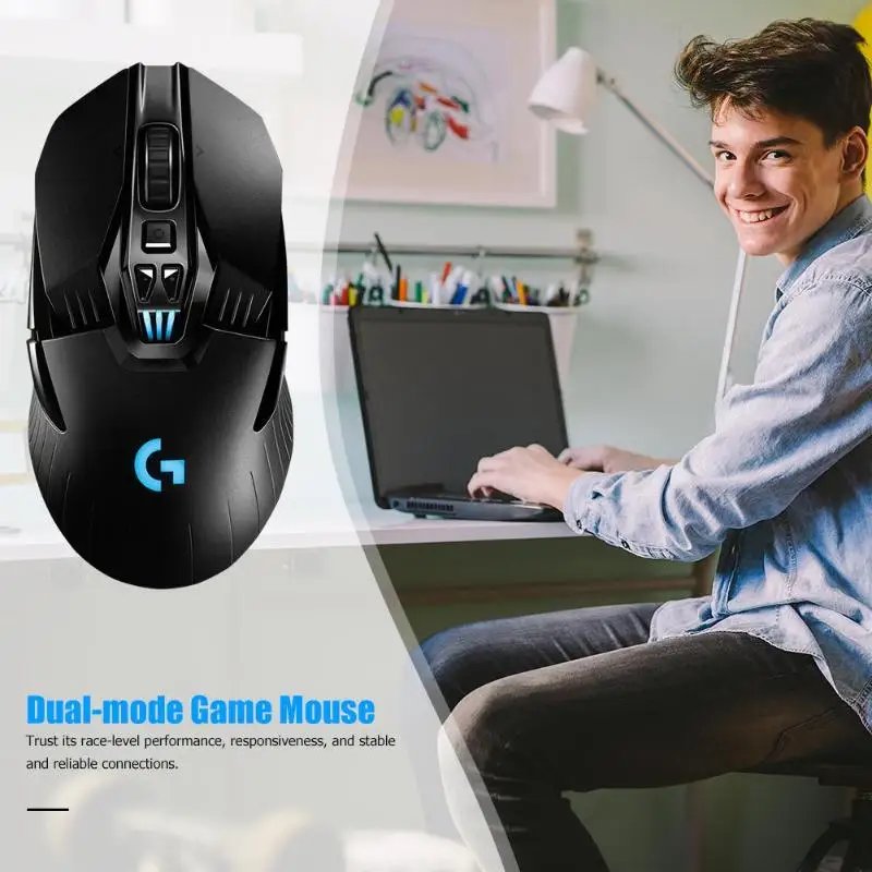 Logitech G903 LIGHTSPEED USB Беспроводная 16000 dpi HERO 16K оптическая игровая мышь профессиональная RGB игровая мышь logitech Gamer mouse