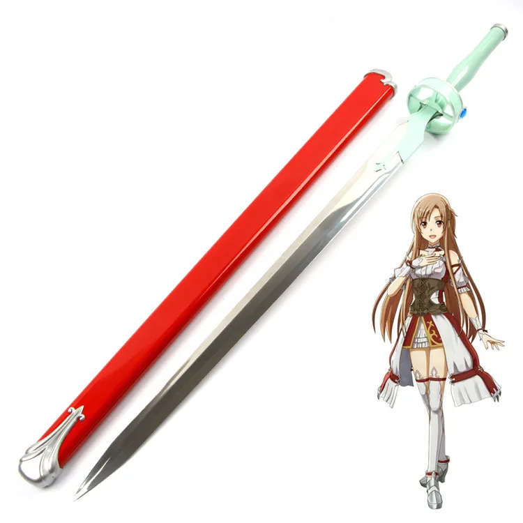 Аниме меч искусство онлайн Юки костюм Asuna для косплея(костюмированных игр) реквизит металлический меч оружие Хэллоуин Карнавал Рождество год косплей реквизит