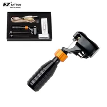 EZ татуировки «летучая мышь» патрон Ротари Машина татуировки с Японией постоянного тока мотор с накладкой в комплекте набор для приготовления чая 1 компл./лот