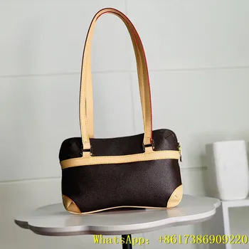 

2020 new louie vuiton Genuine Leather Women's Shoulder Bags fashion Luxury designer old flower pattern bag Ladies handbags