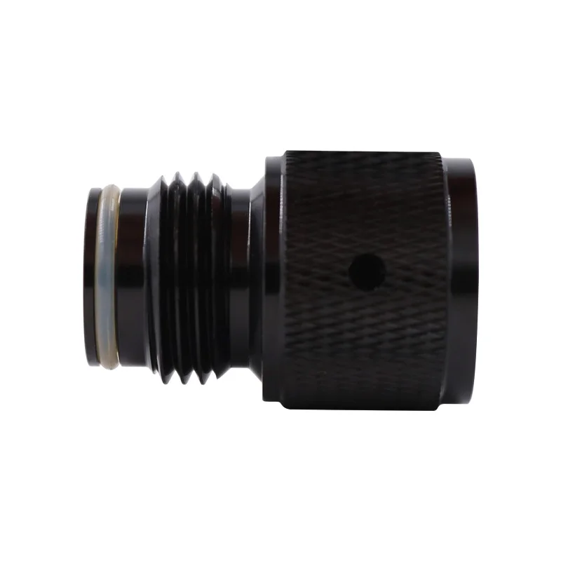 Airsource Prefilled Co2 Cartridge Cylinder to Paintball Tank Thread Adapter Description Image.This Product Can Be Found With The Tag Names 88g co2 adapter, 88g co2 cartridge cylinder, Paintball adapter, Paintball cylinders