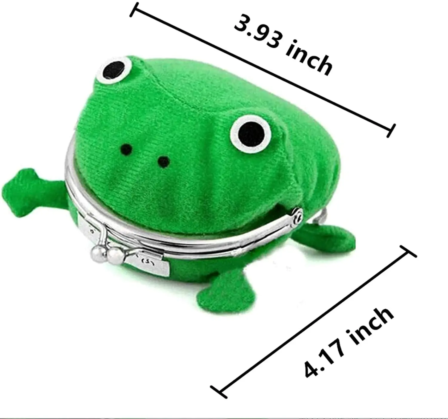 Buy Frog Coin Wallet Purse Pouch, Wallet Accessories Froggy Anime Coin Purse  Bug Mouth Frog Fluff Clutch Green Coin Wallet Gift for Her 2021 Online in  India - Etsy