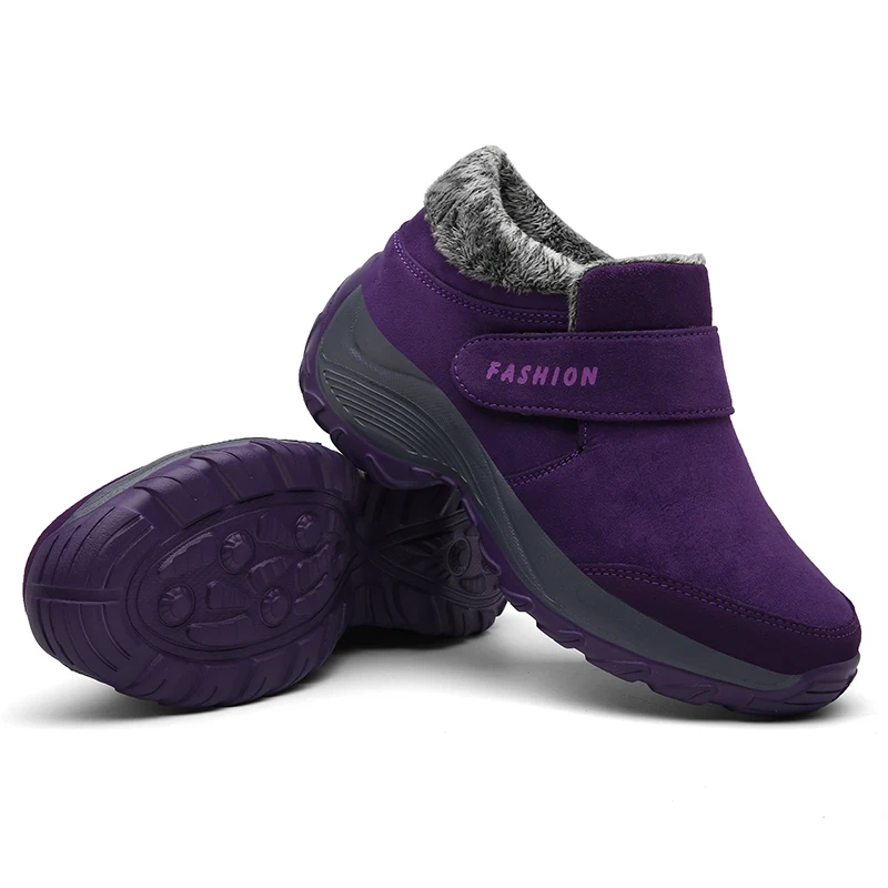 

Women Winter Casual Shoes Girls Large Size 35-42 Ladies Snow Shoes with Cotton Fashionable Sneakers Height Increasing Women Shoe