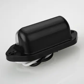 

License Plate Light Side Light Taillight Automotive Universal Super Bright 6LED Black DC12-24V Trucks 10-30V Truck 6 LED Lamp