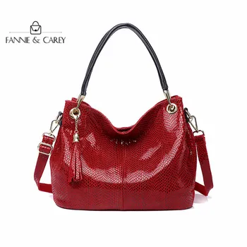 

2020 Fashion New Women Leopard Handbags Tassel Shoulder Bags PU Leather Ladies Casual Tote Bags Large Crossbody Bags For Women