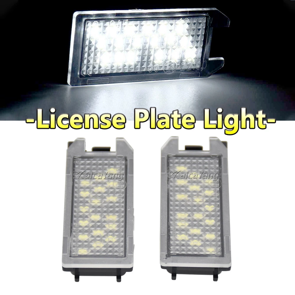 1 Paio Di Luci Targa A Led Per Jeep Grand Cherokee Compass Patriot Fiat 500 Dodge Viper Maserati Levante