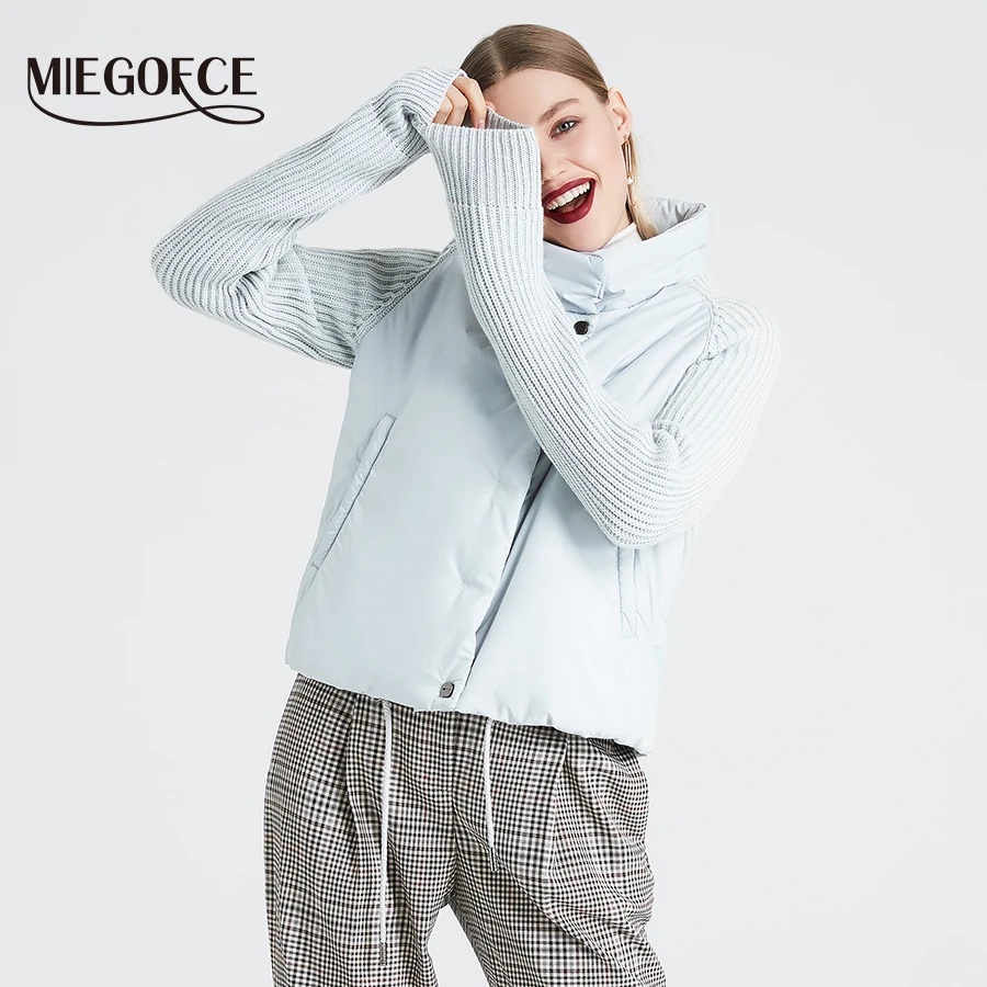 awesome  MIEGOFCE 2019 Short Women's Coat And thin cotton padded jacket Spring Women's Jacket Stylish With C
