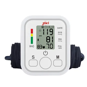 

Digital Upper Arm Blood Pressure Monitor LCD Cuff Tonometer BP Monitor Tensiometer bloeddrukmeter Automatic Arm Sphygmomanometer