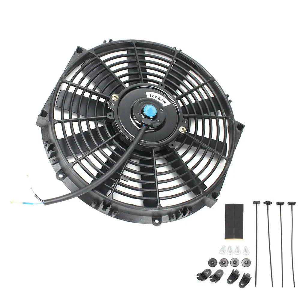 Engine Radiator 12inch Universal Slim Push Pull Electric Cooling Fan Car Auto Reversible | Автомобили и мотоциклы