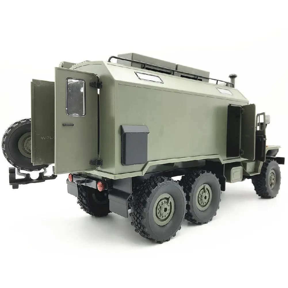 Wpl B36 Урал 1/16 2 4G 6Wd Rc Грузовик Рок Гусеничный командный транспорт Rtr игрушка авто