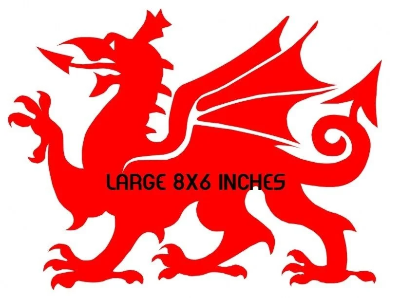 Виниловые наклейки для автомобиля welsh dragon графические Наклейки на заднее окно