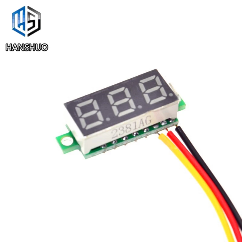 1PCS-Mini-0-28-inch-0-28-3-Wires-Digital-Voltmeter-Blue-Red-Green-Yellow-LED (3)