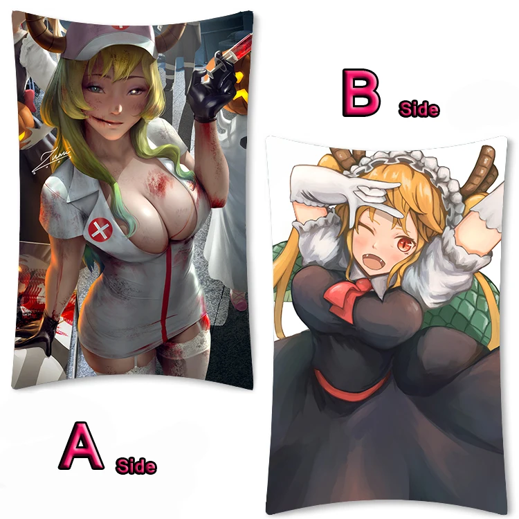 14 Аниме Кобаяши: спешлы KannaKamui Dakimakura обниматься тела чехол отаку подушки с пикантным принтовым наволочка 35x55 см - Цвет: 14