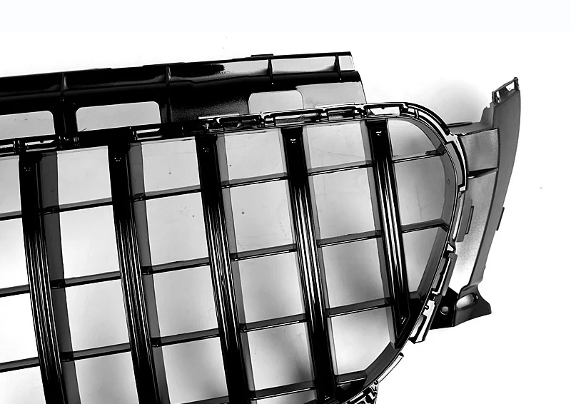 GTS Style Grille W238 Sport E63 ABS Black With camera Fit For MercedesMB E class E200 E250 E300 look grills Without sign