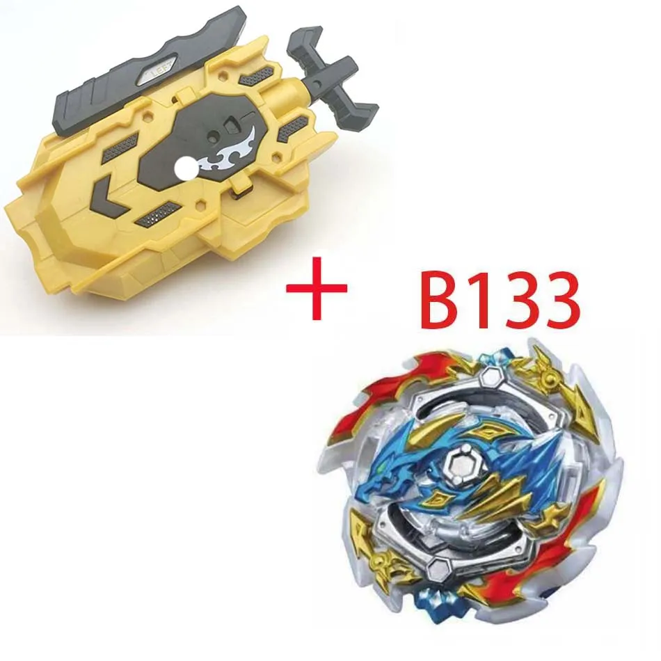 Beyblade Burst B110 CHO-Z VALKYRIE. Z. Ev с левым и правым двухсторонним пусковым устройством, металлический усилитель, Топ стартер, гироскоп, спиннинговая игрушка для боя - Color: B133