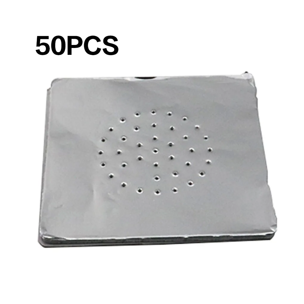 Специальная бумага для кальяна с отверстиями из алюминиевой фольги толщина 0 03 мм