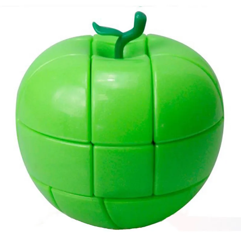 Высококачественный YongJun яблоко 3x3x3 волшебный куб YJ 3x3 скоростная головоломка Рождественский подарок идеи детские игрушки для детей