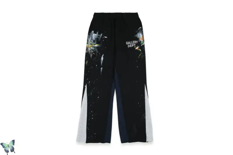 

Gallery Dept Graffiti Sweatpants Men Women Casual Patchwork Pants