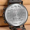 Customized BOBOBIRD Wood Watch Engrave Your Personalized Logo On The Back Cover relogio masculino Gift With Wooden Box L-S18-1 3