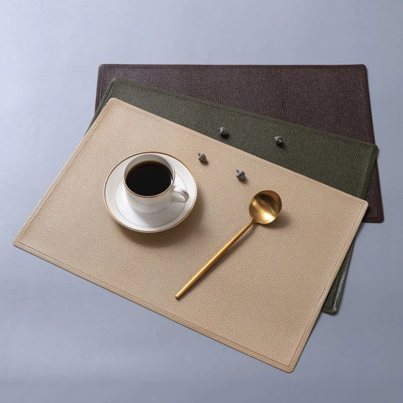 Resistant Kitchen Tablemats Dining Table Mat Anti-Slip Heat Insulation Placemats Washable Coffee Mats Heat