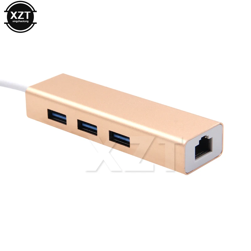 USB адаптер Gigabit Ethernet 10/100/1000 Мбит/с usb-хаб 3,0 Lan проводной сетевой карты Rj45 Порты и разъёмы USB разветвитель для Mac OS компьютер
