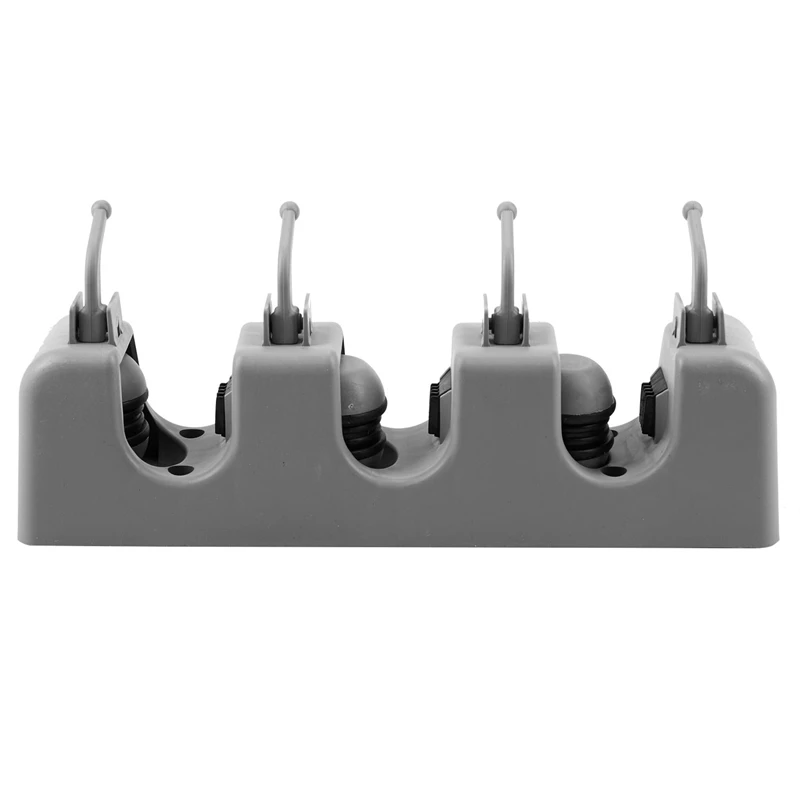 Garden Depot Wall Mop& Broom Mount Holder With Hooks- All-Purpose Storage Rack