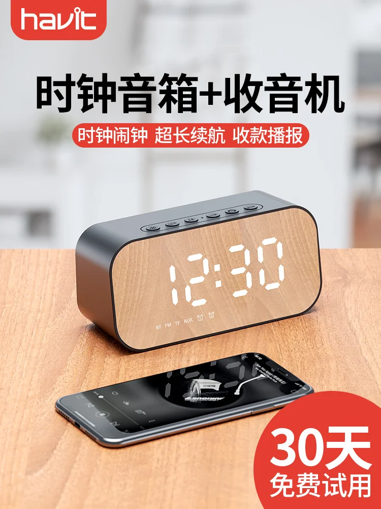 

Alarm Clock Wireless Bluetooth Mini Cube Night Digital Clock Led Relogio Digital Budzik Elektroniczny Bestselling 2019 50nz079