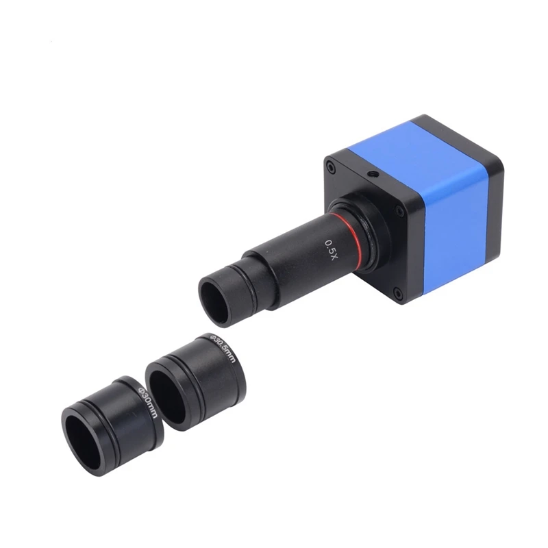 16MP HDMI 1080P USB цифровой промышленный микроскоп камера с 0.5X C-Mount окуляр объектив 30 мм 30,5 мм адаптер для THT PCB пайки
