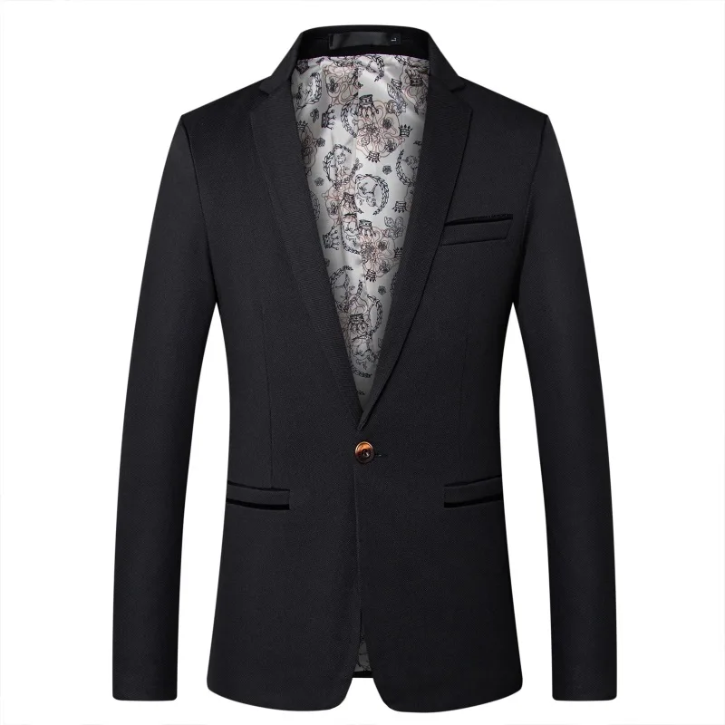 Jacket Men's Fashion Brand Blazer British Style Casual/Business Slim Fit Suit Male Blazers Young Men Jackets Coats Plus Size 5XL Jacket Men's Fashion Brand Blazer British Style Casual/Business Slim Fit Suit Male Blazers Young Men Jackets Coats Plus Size 5XL