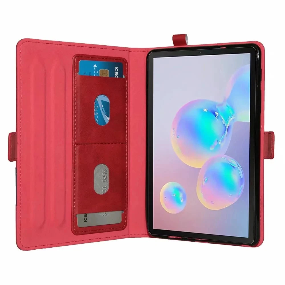 Кожаный чехол Премиум для Samsung Galaxy Tab S6 10 5 2019 T860 T865 планшет смарт подставка Чехол +