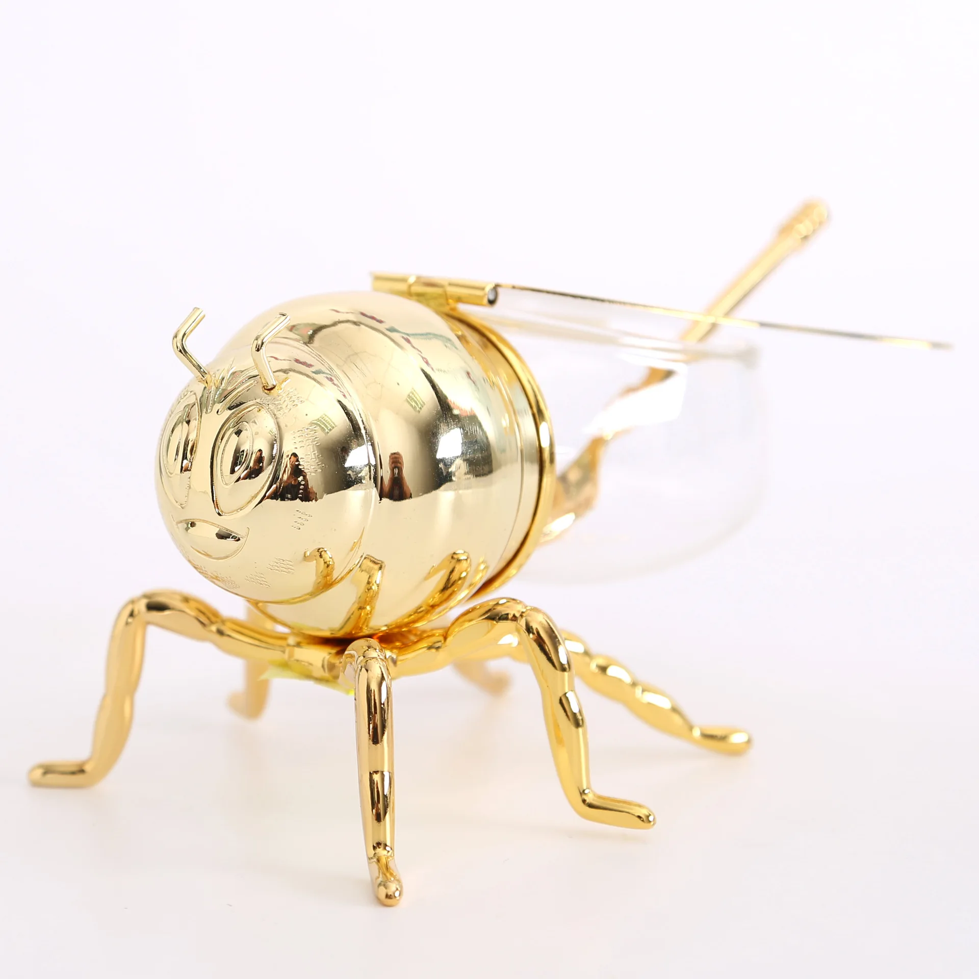 Bee-like приправа коробка негерметичные характеристики креативная соль для кухни сахар Вэй Чжун Западный день чайный стакан приправа Po