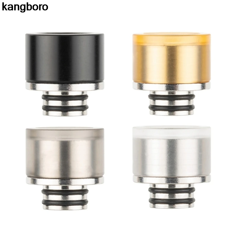 Boquilla de cigarrillo electrónico de acero inoxidable para RDA RTA RBA RDTA 510, bobina de atomizador Fath SS, antisaliva, punta de goteo 510, MTL