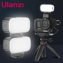 Ulanzi – Mini lampe vidéo Led, viji VL30, 5600K, 340LUX, GoPro, avec sabot froid, lumière de remplissage souple, Vlog, charge de Type C 