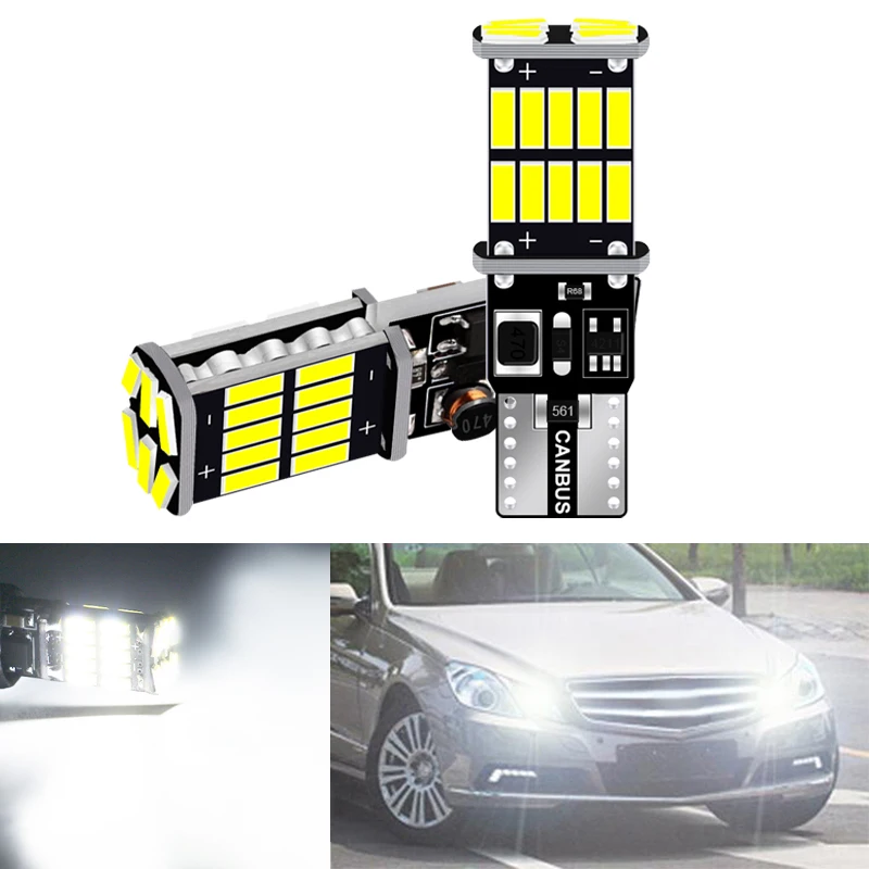 BOAOSI 2x T10 194 W5W Canbus Стоянкы Автомобилей Автомобиля светильник для Mercedes Benz CLS GLK E200 E260