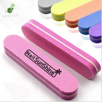 

Sune l Port 20pcs Sponge Nail Files Nails Buffer Sponge Professional Nail Files UV Gel Nail Tools Sanderpaper Sets
