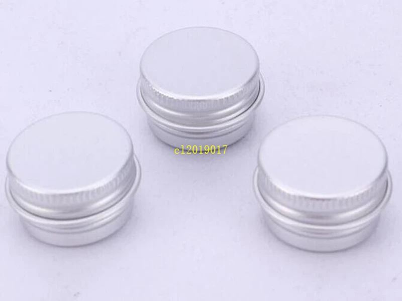 5 10 15 30 60 100 150 200 250 ml пустая, алюминиевая косметические контейнеры горшок баночка для бальзама для губ олова для крем мазь, крем для рук упаковки