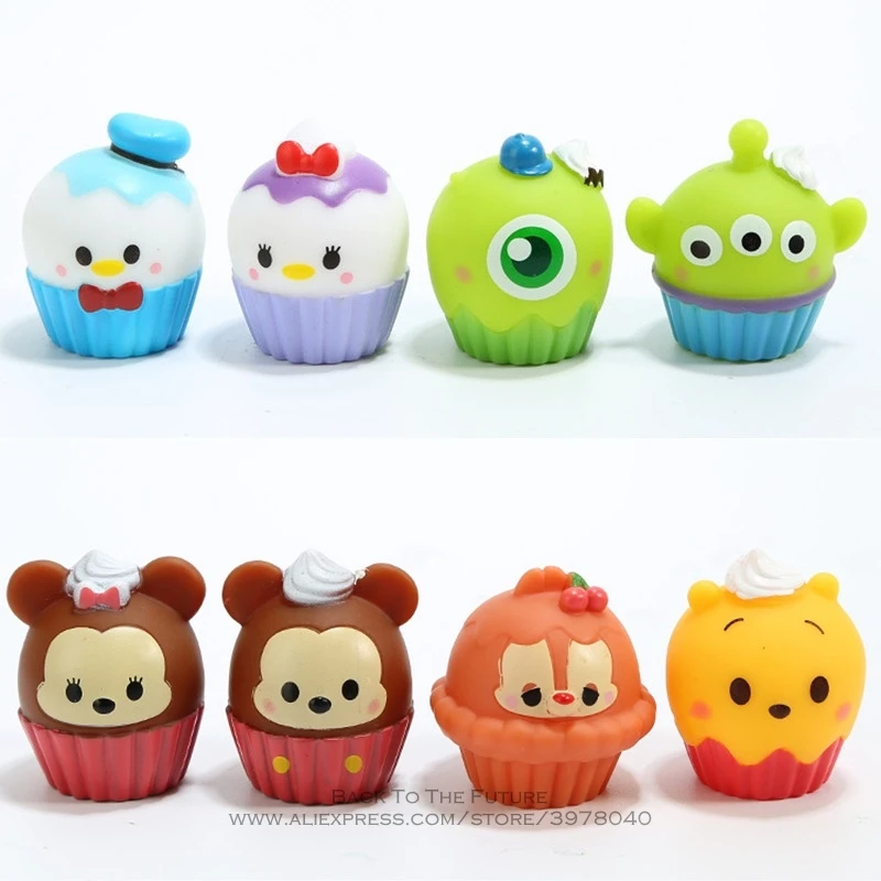 

Disney Mickey Monsters University 8pcs/set 3.5cm Action Figure Anime Decoration Collection Figurine Toy model for children gift