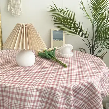 

Foldable Plaid Pattern Dining Table Cover Tablecloth Party Holiday Decoration Table Cloth