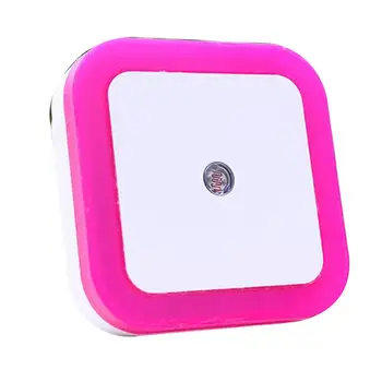 

EU/US Plug 0.5W plug-in automatic induction control LED bedroom corridor white night light
